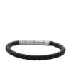 Pulsera Townsman Vintage Casual de cuero trenzado marrón Pulsera Townsman Vintage Casual de cuero trenzado marrón