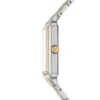 Raquel Reloj y brazalete de acero inoxidable bicolor con tres agujas y fecha Raquel Reloj y brazalete de acero inoxidable bicolor con tres agujas y fecha
