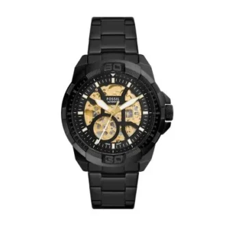 Reloj automático Bronson de acero inoxidable negro Reloj automático Bronson de acero inoxidable negro