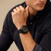 Reloj automático Bronson de acero inoxidable negro Reloj automático Bronson de acero inoxidable negro