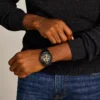 Reloj automático Bronson de acero inoxidable negro Reloj automático Bronson de acero inoxidable negro