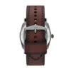 Reloj automático con correa de cuero marrón LiteHide™ Reloj automático con correa de cuero marrón LiteHide™