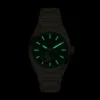 Reloj automático Everett de acero inoxidable dorado Reloj automático Everett de acero inoxidable dorado