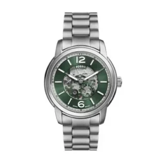 Reloj automático Fossil Heritage de acero inoxidable
