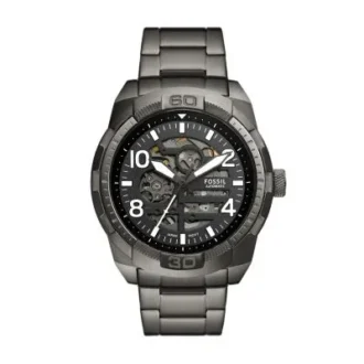 Reloj Bronson automático de acero inoxidable ahumado