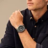 Reloj Bronson automático de acero inoxidable ahumado Reloj Bronson automático de acero inoxidable ahumado