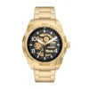 Reloj Bronson automático de acero inoxidable dorado Reloj Bronson automático de acero inoxidable dorado
