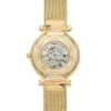 Reloj Carlie automático con correa de malla de acero inoxidable dorado Reloj Carlie automático con correa de malla de acero inoxidable dorado