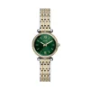 Reloj Carlie de acero inoxidable bicolor con tres agujas Reloj Carlie de acero inoxidable bicolor con tres agujas