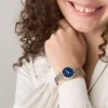 Reloj Carlie de acero inoxidable bicolor con tres agujas Reloj Carlie de acero inoxidable bicolor con tres agujas
