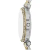 Reloj Carlie de acero inoxidable bicolor con tres agujas Reloj Carlie de acero inoxidable bicolor con tres agujas