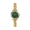 Reloj Carlie de acero inoxidable dorado con tres agujas Reloj Carlie de acero inoxidable dorado con tres agujas
