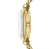 Reloj Carlie de acero inoxidable dorado con tres agujas Reloj Carlie de acero inoxidable dorado con tres agujas