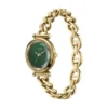 Reloj Carlie de acero inoxidable dorado con tres agujas Reloj Carlie de acero inoxidable dorado con tres agujas