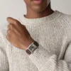 Reloj Carraway automático con correa de piel de cocodrilo marrón Reloj Carraway automático con correa de piel de cocodrilo marrón