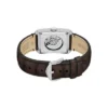 Reloj Carraway automático con correa de piel de cocodrilo marrón Reloj Carraway automático con correa de piel de cocodrilo marrón