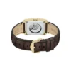 Reloj Carraway automático con correa de piel de cocodrilo marrón Reloj Carraway automático con correa de piel de cocodrilo marrón
