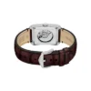 Reloj Carraway automático con correa de piel de cocodrilo marrón Reloj Carraway automático con correa de piel de cocodrilo marrón