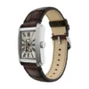 Reloj Carraway automático con correa de piel de cocodrilo marrón Reloj Carraway automático con correa de piel de cocodrilo marrón