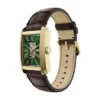 Reloj Carraway automático con correa de piel de cocodrilo marrón Reloj Carraway automático con correa de piel de cocodrilo marrón
