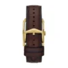 Reloj Carraway de tres agujas con correa de piel de cocodrilo marrón Reloj Carraway de tres agujas con correa de piel de cocodrilo marrón