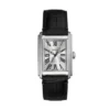 Reloj Carraway de tres agujas con correa de piel de cocodrilo negra Reloj Carraway de tres agujas con correa de piel de cocodrilo negra