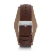 Reloj cronógrafo Coachman de cuero marrón Reloj cronógrafo Coachman de cuero marrón