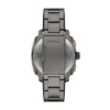 Reloj cronógrafo de acero inoxidable ahumado
