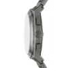 Reloj cronógrafo Everett de acero inoxidable ahumado