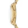 Reloj cronógrafo Everett de acero inoxidable dorado Reloj cronógrafo Everett de acero inoxidable dorado