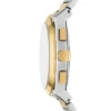 Reloj cronógrafo Everett de acero inoxidable en dos tonos