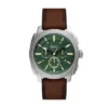 Reloj cronógrafo Machine con correa de cuero marrón Reloj cronógrafo Machine con correa de cuero marrón