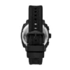 Reloj cronógrafo Machine de silicona negra
