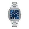 Reloj Crosby de acero inoxidable con tres agujas y fecha