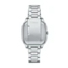 Reloj Crosby de acero inoxidable con tres agujas y fecha