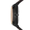 Reloj Everett automático de cuero LiteHide™ marrón oscuro Reloj Everett automático de cuero LiteHide™ marrón oscuro