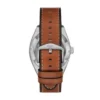 Reloj Everett automático de cuero marrón Reloj Everett automático de cuero marrón