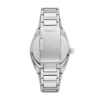 Reloj Everett de acero inoxidable con tres agujas y fecha