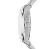 Reloj Everett de acero inoxidable con tres agujas y fecha