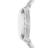 Reloj Everett de acero inoxidable con tres agujas y fecha