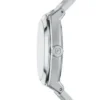 Reloj Everett de acero inoxidable con tres agujas y fecha