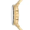 Reloj Fossil Blue GMT de acero inoxidable dorado