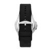 Reloj Fossil Blue GMT de silicona negra