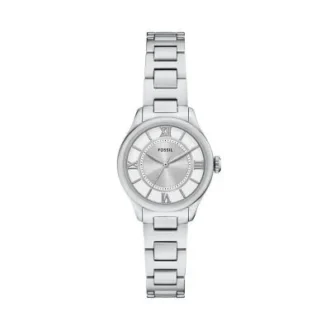 Reloj Gilmore de acero inoxidable con tres agujas