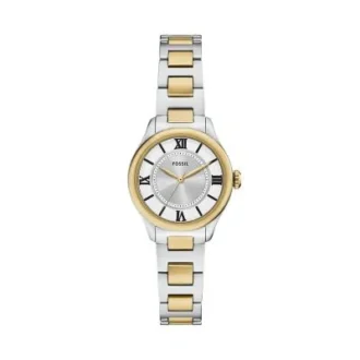 Reloj Gilmore de acero inoxidable de dos tonos y tres agujas