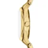 Reloj Gilmore de acero inoxidable dorado con tres agujas Reloj Gilmore de acero inoxidable dorado con tres agujas
