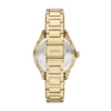 Reloj Gilmore de acero inoxidable dorado con tres agujas y fecha Reloj Gilmore de acero inoxidable dorado con tres agujas y fecha