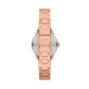 Reloj Gilmore de acero inoxidable tono oro rosa con tres agujas Reloj Gilmore de acero inoxidable tono oro rosa con tres agujas