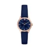 Reloj Gilmore de tres agujas con correa de cuero azul marino Reloj Gilmore de tres agujas con correa de cuero azul marino