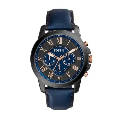 Reloj Grant Chronograph Navy Leather Reloj Grant Chronograph Navy Leather